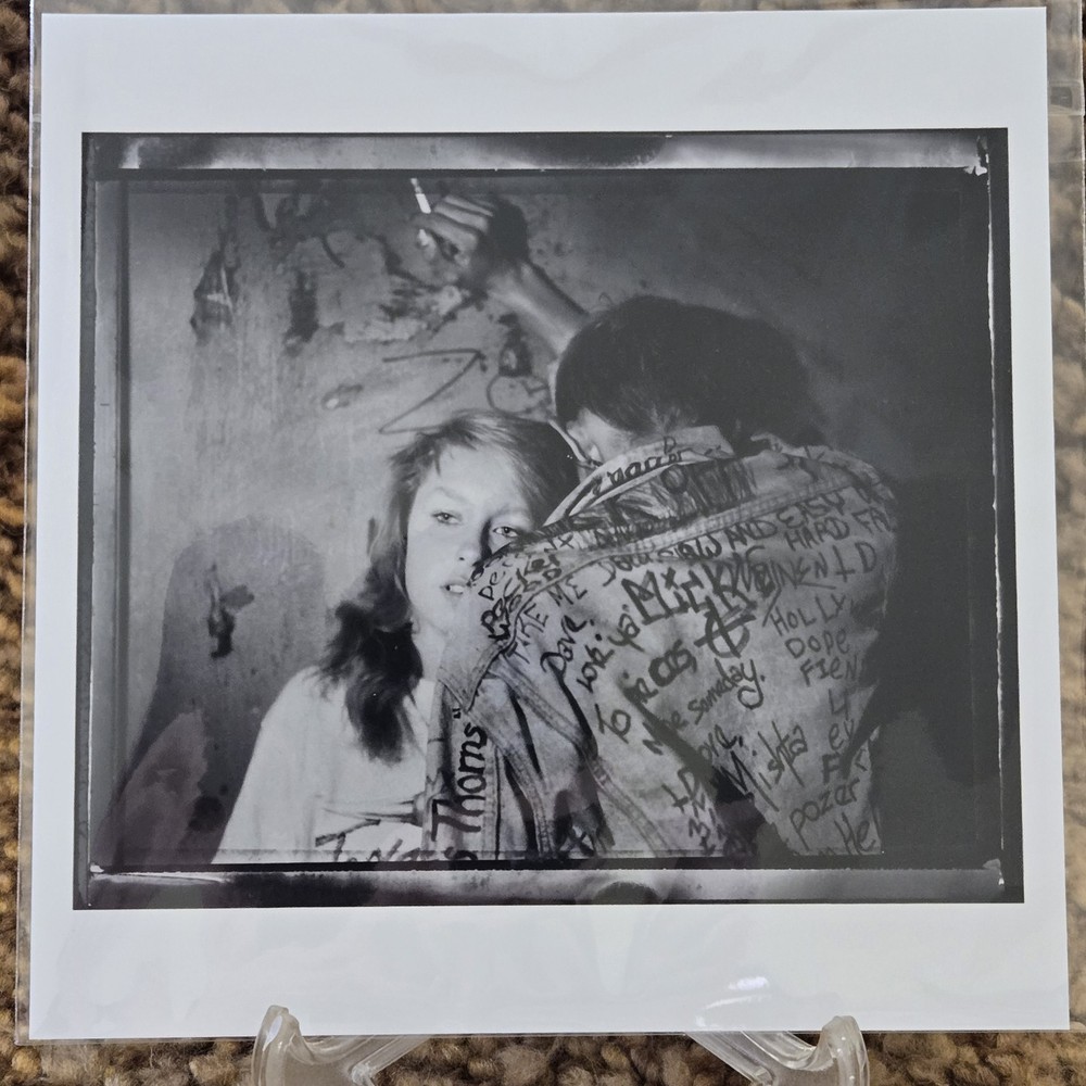Square Print Jim Goldberg Magnum 6″ x 6″ Dave and Cookie jonesin’ Hollywood 1989