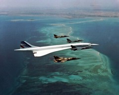New Photo: Supersonic Concorde Flies in Formation with Fighter Jets – 6 Sizes!