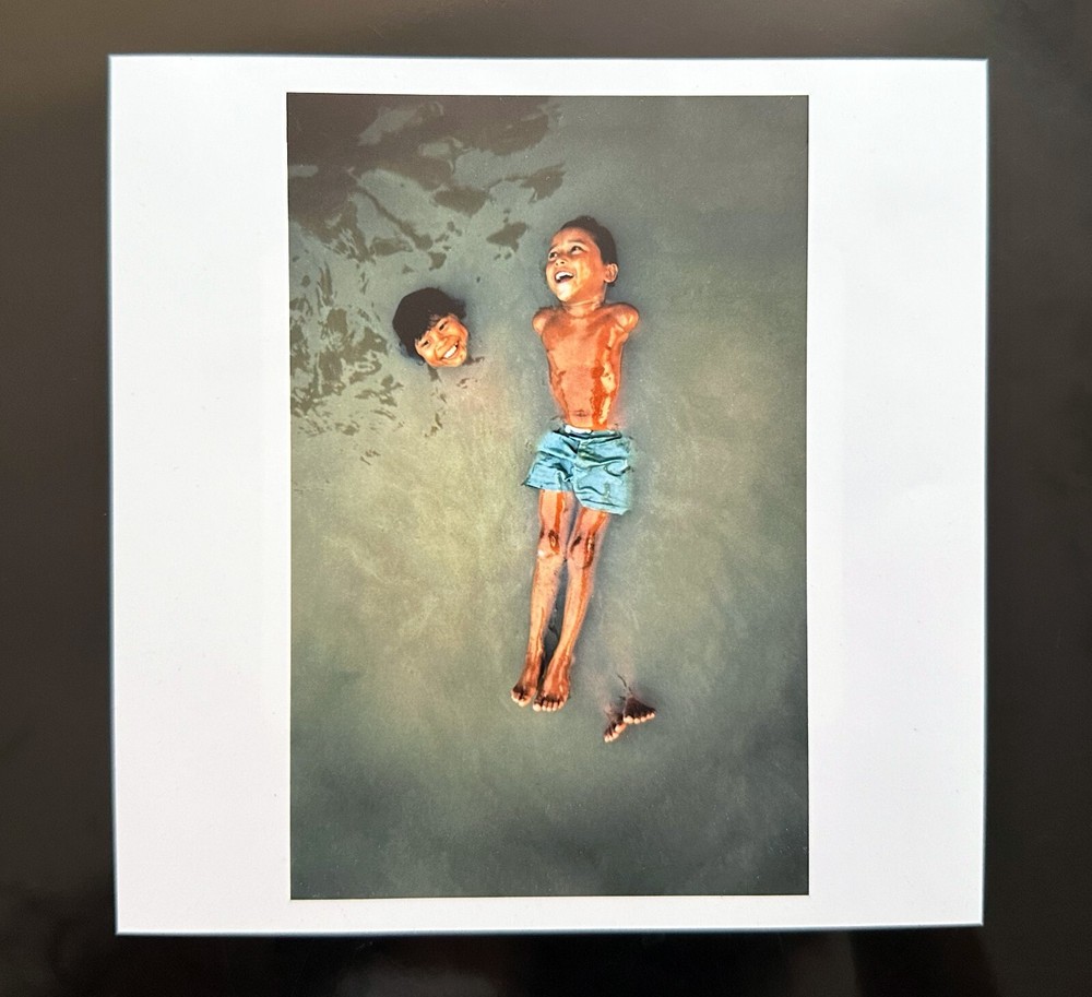 SIGNED – BRUNO BARBEY – BOYS IN AMAZON RIVER, BRAZIL – LTD 6″ x 6″ MAGNUM PRINT