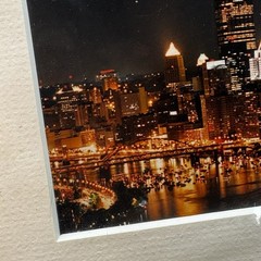 Ron Janoski Color Photography Pittsburgh Golden Triangle 6.5” X 4.5” 1990 Vtg