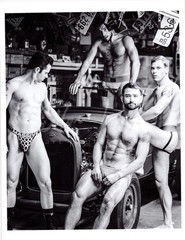 11 X 8.5 Alan Lyon Original Male Photo gay interest (9) Carter Alex James & Tony