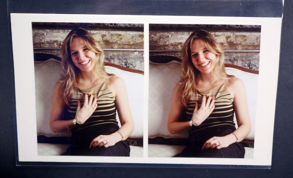 Boris Starosta 3D Stereoview – Zoe 1021 – portrait model signed 2004 #290