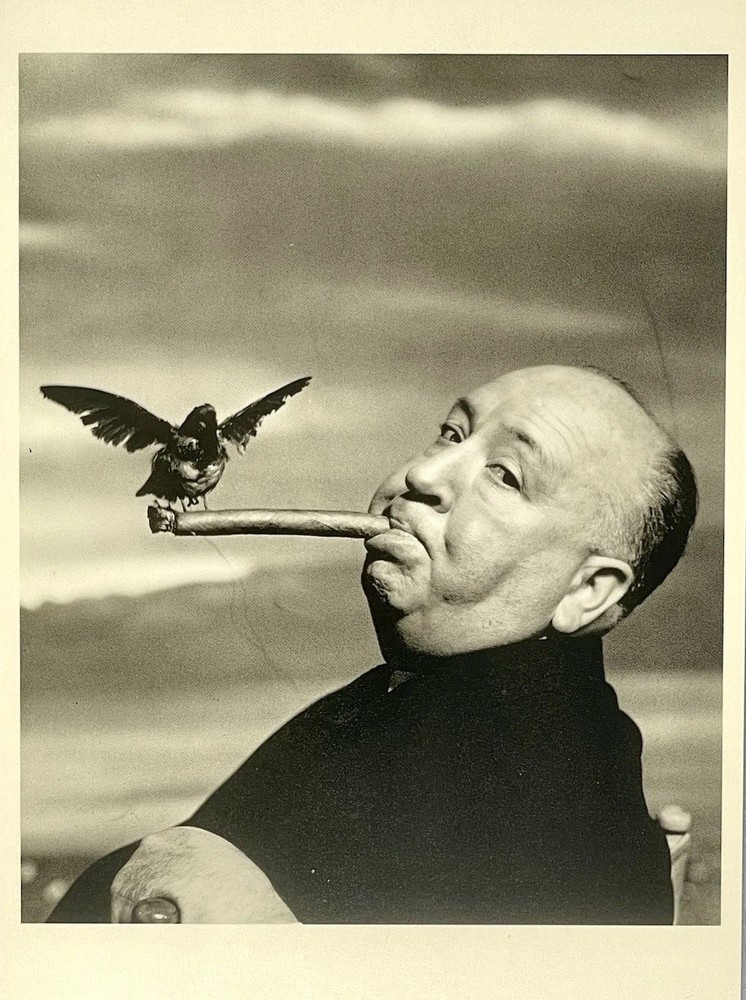 Alfred Hitchcock Fotofolio Art Print Card Photo By Philippe Halsman 4.25”x6”