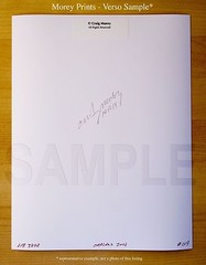 Eden Arya 5914 Playboy Model in Lingerie Hand-Signed 8.5×11 Photo by Craig Morey