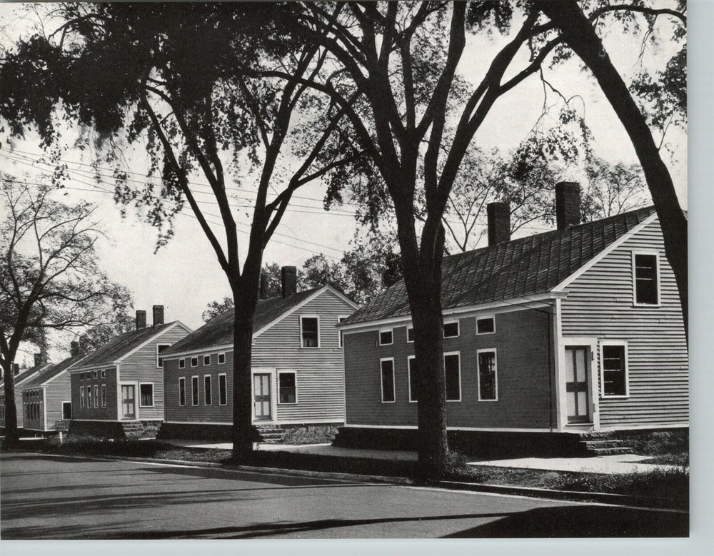 1938 Walker Evans Americana Willimantic Connecticut Mill Houses Photo Gravure