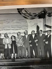 vintage black and white theatre photo