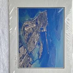 Gary Sader Signed Key West Color Photograph, Matted Landscape 11 x 14 in