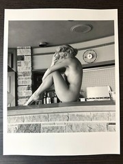 Beautiful Model by Bunny Yeager 1950s, 11×14 Silver Gelatin Print. Cheesecake