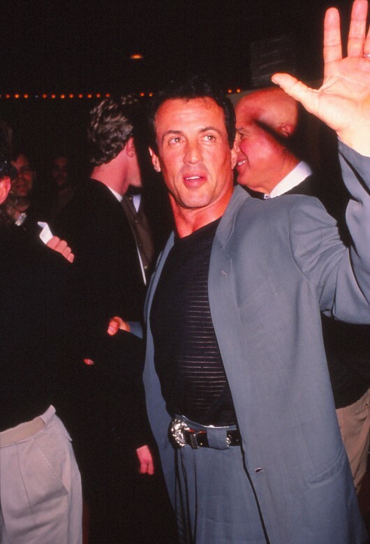 Slide Sylvester Stallone Celebrity Photo Agency 1995 KB Format Photographer P4-19-3-3