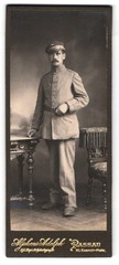 Photograph Alphons Adolph, Passau, class Parade Square, Portrait of a Soldier i