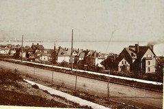 Duluth MN, Early 1900s view from Third St. 8×5 photo by Eclipse View Co. Unpaved