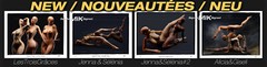Fine Art Nude Photo “CollegeGirl#1,4” 4×6 Signed Mik & Num 2/25 Top Girl 3DModel