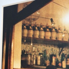 Florence Fiorenza Trattoria Moody Color Photograph 7.5×9.5 Matted 11×14 Fujifilm