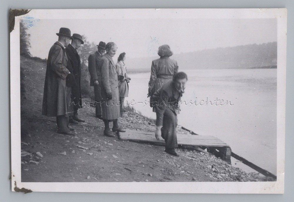 Excursion of the municipal office Großbothen Grimma 1949-old photo 1940s