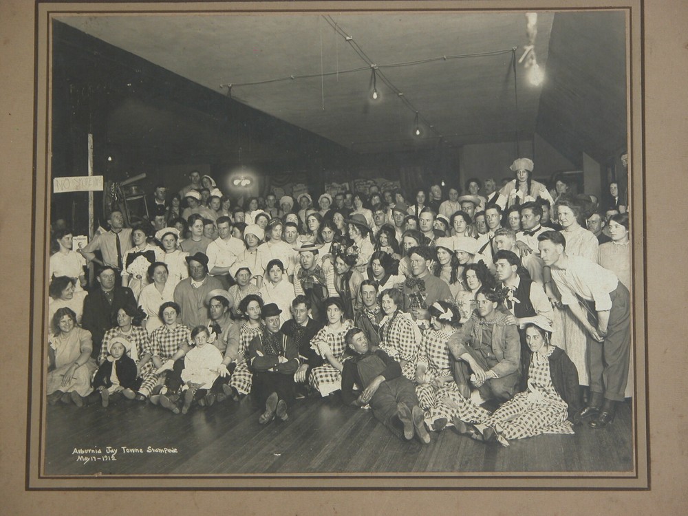 Antique 1910s Stampede Photograph Auburnia Jay Towne May 17 – 1912 Club Photo