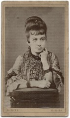 Beauty from Szeged, Original CD Photo Circa 1870