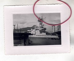 PHOTO PHOTO SHIPS OLD BATTLESHIP FRENCH NAVY