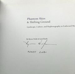 Phantom Skies + Shifting Ground: Landscape, Culture, and Rephotography…SIGNED