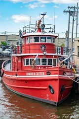 12×18 Photograph Print of Buffalo Edward M Cotter Fireboat – FREE SHIPPING