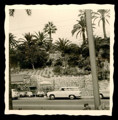 Goliath GP Hansa 1100 Auto Vehicle in Italy – 1950s – Photo 6x6cm