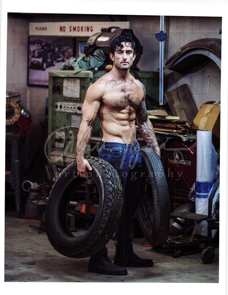11 X 8.5 Alan Lyon Original Male Photo gay interest (9) Stunning Jaxxon tires