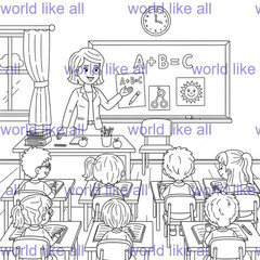 68 Kids mix Coloring Pages Printable Bundle | Digital Download