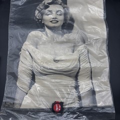 1972 Philippe Halsman Marilyn Monroe Big Smile Poster NOS 18”x23”