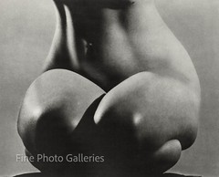 1947 Original KAREL LUDWIG Female Nude SCARCE LARGE FORMAT Silver Gelatin Photo