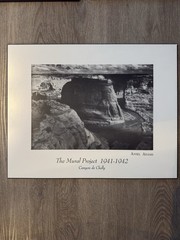 Set of 3 Vintage Ansel Adams The Mural Project 1941-1942 B&W Prints Mounted