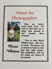 11 X 14 Matted Photo – signed by photographer Marie Whitton- LIGHT HOUSE S.C.