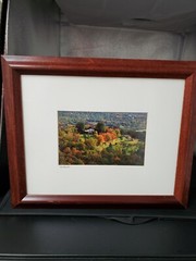 Framed Signed Photograph Monticello Jack Cacciatore Thomas Jefferson UVA Founder