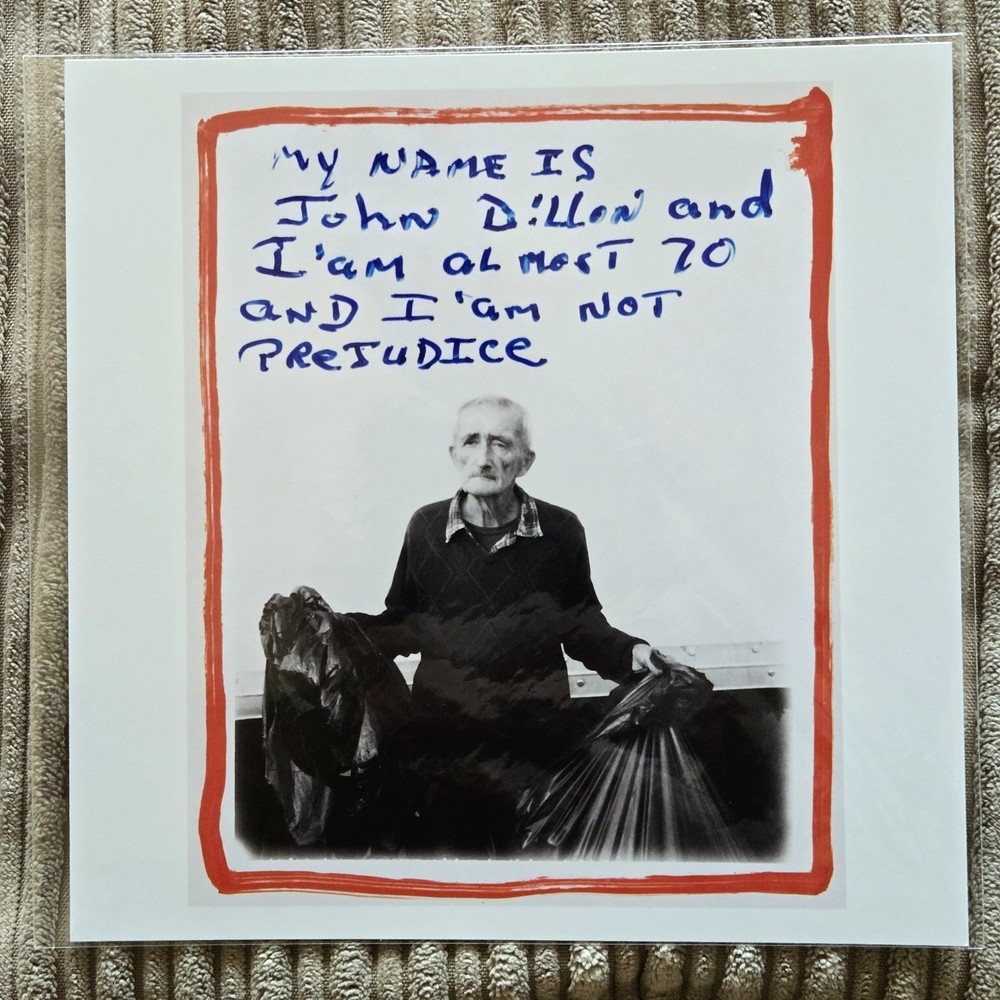 JIM GOLDBERG John Dillon New Haven CT 2015 Magnum Square Print 6″ x 6″ Archival