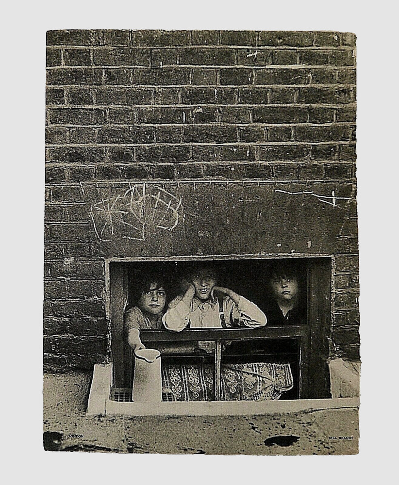 Original Bill BRANDT Photogravure/Heliogravure Photograph “Children of London”