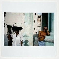 RARE Alex Webb SIGNED Magnum Print 6″ x 6″ Havana Cuba 1993
