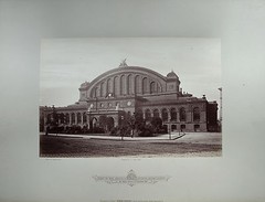 Berlin. Rückwardt: The Hitchhiker Bahnhof. Albumin Original Photograph 1881