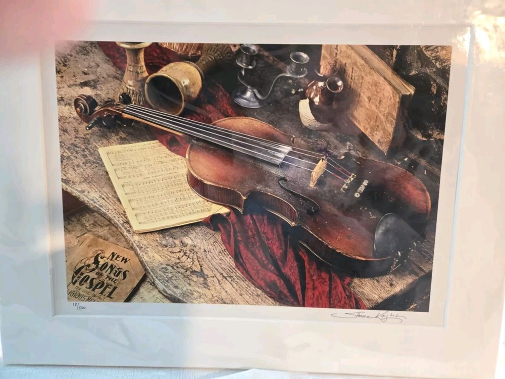 Shane Knight Signed & Numbered Photograph Limited Edition No 18 Of 500