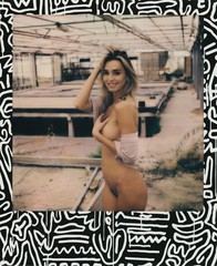 Original ART Nude Polaroid Dominika by Herr Merzi #026