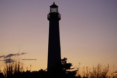 “Light is on but Nobody’s Home” Cape May Light” wall art