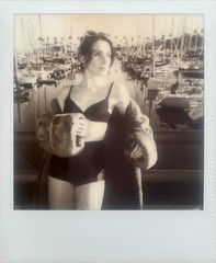OOAK Art model Corrina Polaroid Instant Film Print SIGNED by artist