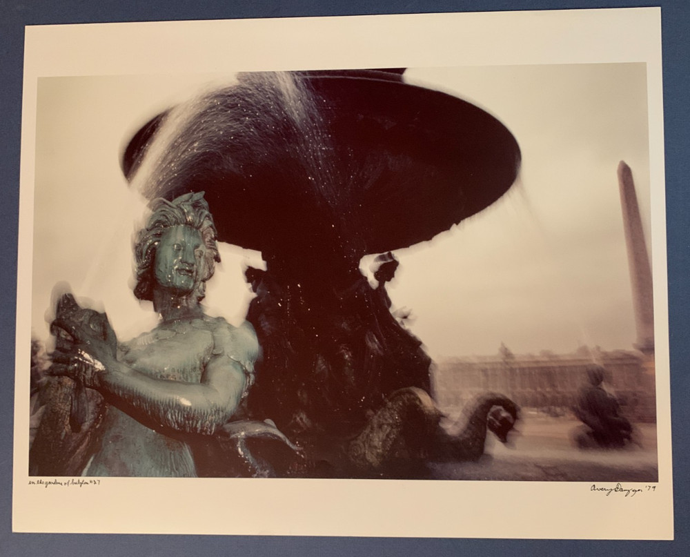 Rare 1979 Avery Danziger In The Gardens Of Babylon #27 Photography Art Print