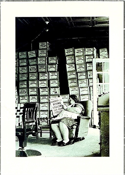 Paul Kwilecki (1928-2009) Art Show Announcement Card 1990 – Photos Of Decatur GA