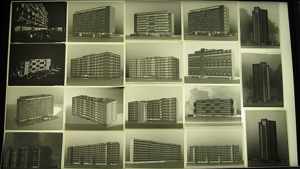 Sigrid Neubert? Architectural Skyscrapers Berlin 19 x Large Glass Negatives