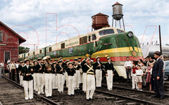 Photo Art Print of Arrival of the Orange Blossom Special at Plant City, FL 1938