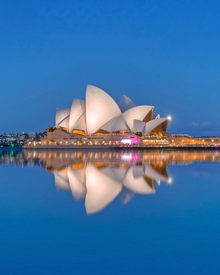 Australia SYDNEY OPERA HOUSE Glossy 11×14 Photo Print Wall Art Poster
