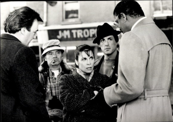 Press Photo Movie Scene, Rocky V, Tommy Morrison, Sylvester Stallone – 10617597