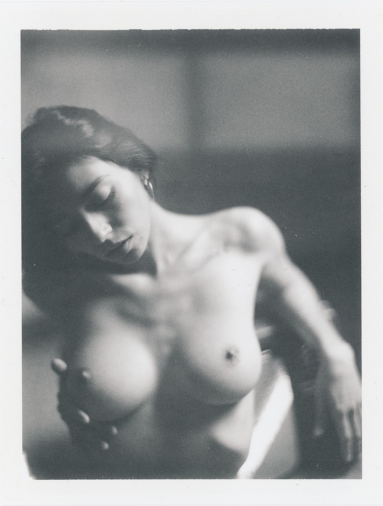 Original ART Nude 4×5″ Polaroid Picture by Mr. Merzi #528 Iryna Lozovaya