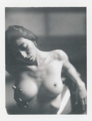Original ART Nude 4×5″ Polaroid Picture by Mr. Merzi #528 Iryna Lozovaya