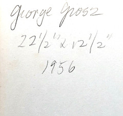 Original WALTER ROSENBLUM Gelatin Silver Photograph GEORGE GROSZ DADA MONTAGE
