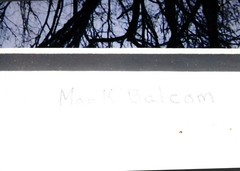 Mark Balcom Wolf (Massachusetts) “Winter Pines” Signed Photo Set of 3