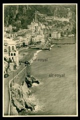 Amalfi 1951 – City View – Italy 1950s – Photo 8x12cm